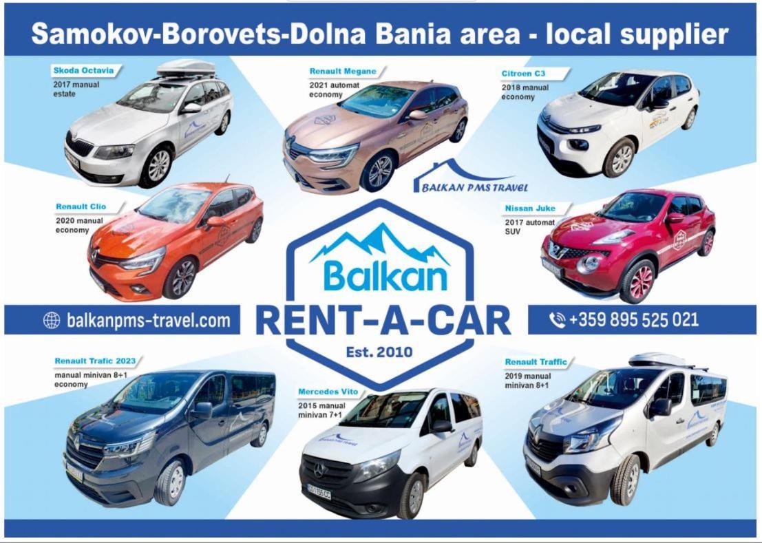 Pm Services Semiramida Apartments Borovets Exteriör bild